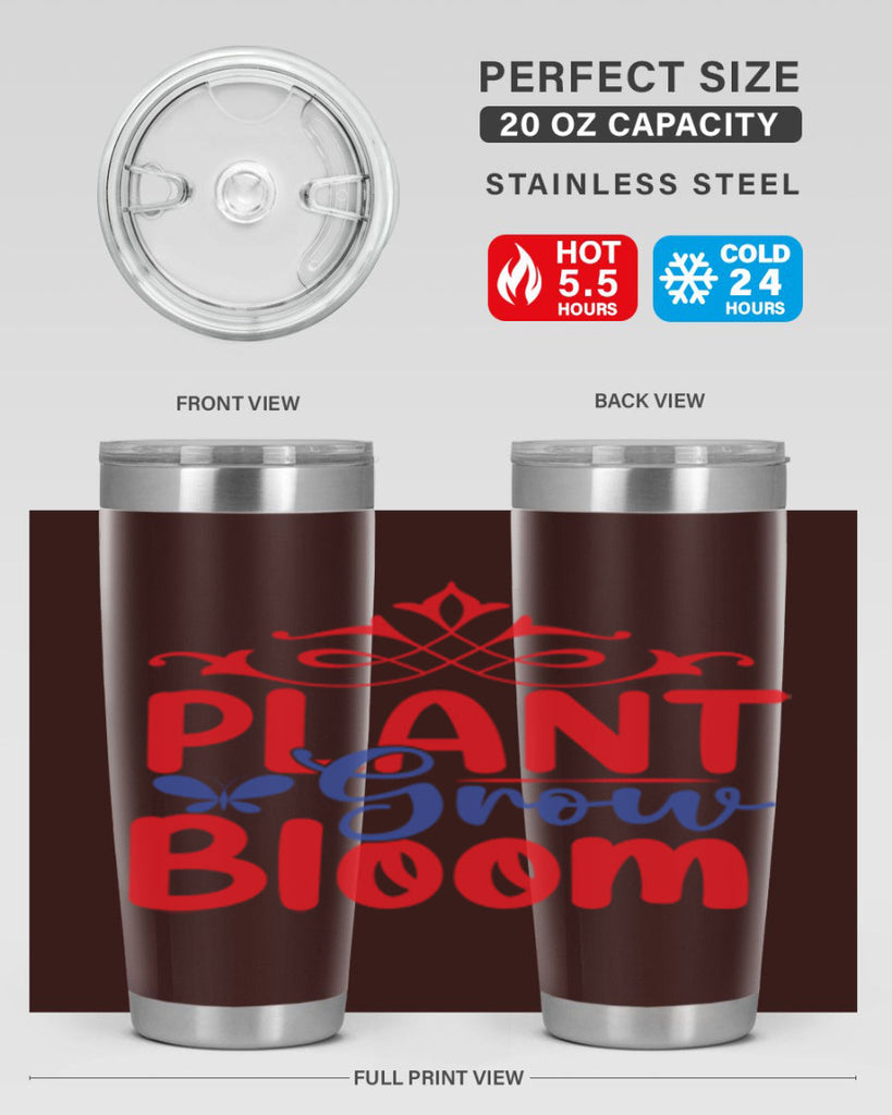 Plant Grow Bloom 392#- spring- Tumbler