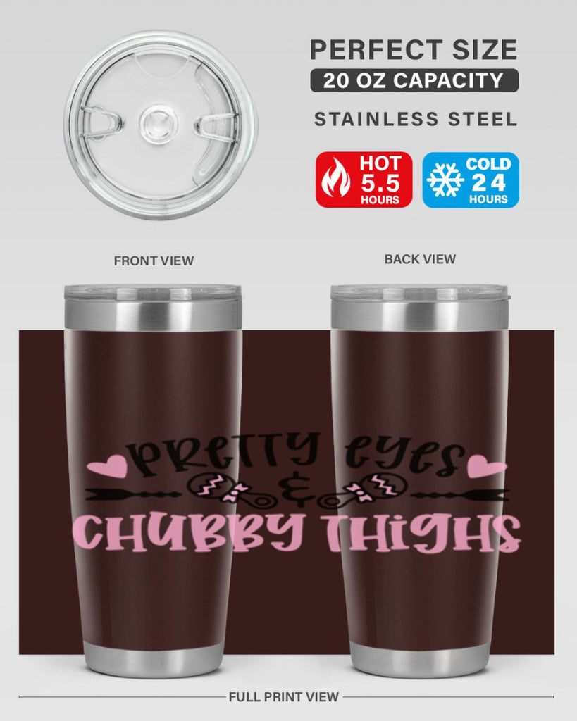 Pretty Eyes Chubby Thights Style 30#- baby- tumbler