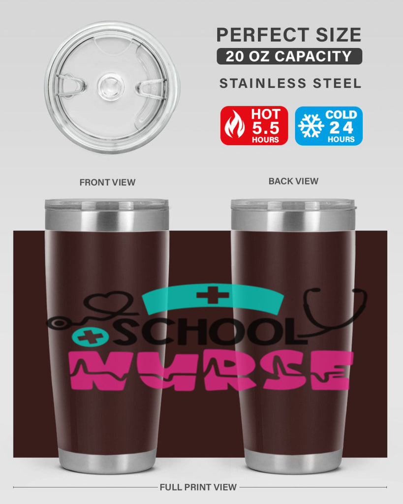 School Nurse Style Style 50#- nurse- tumbler