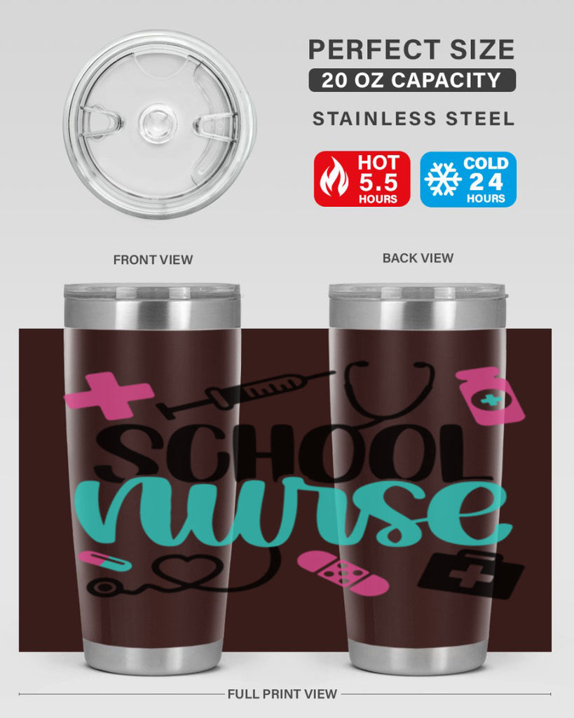 School Nurse Style Style 51#- nurse- tumbler