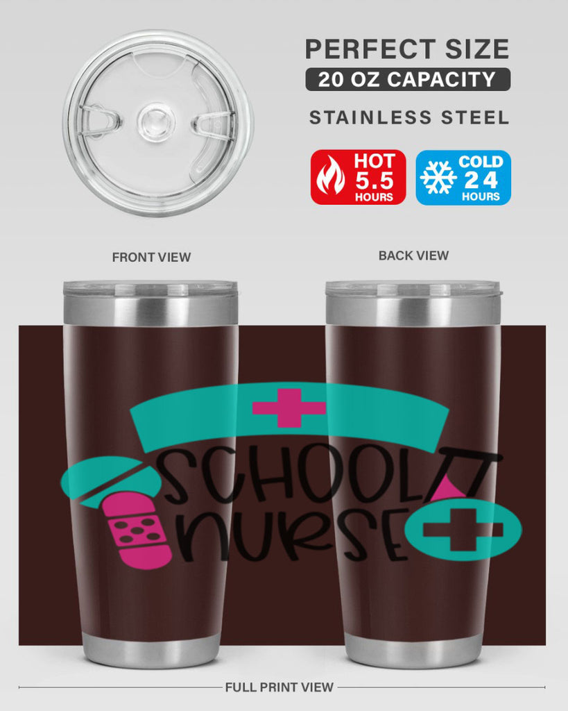 School Nurse Style Style 52#- nurse- tumbler