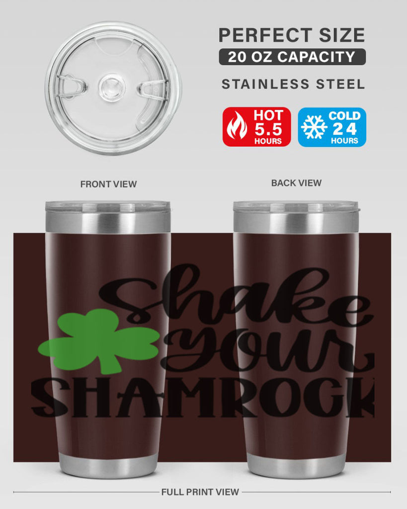 Shake Your Shamrock Style 33#- St Patricks Day- Tumbler