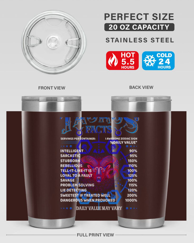 Taurus 496#- zodiac- Tumbler