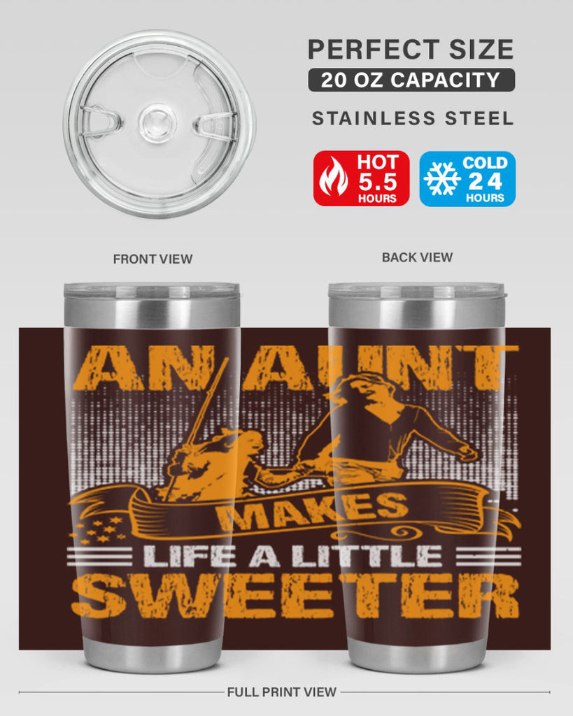 an aunt makes life a little sweeter 5#- mothers day- Tumbler