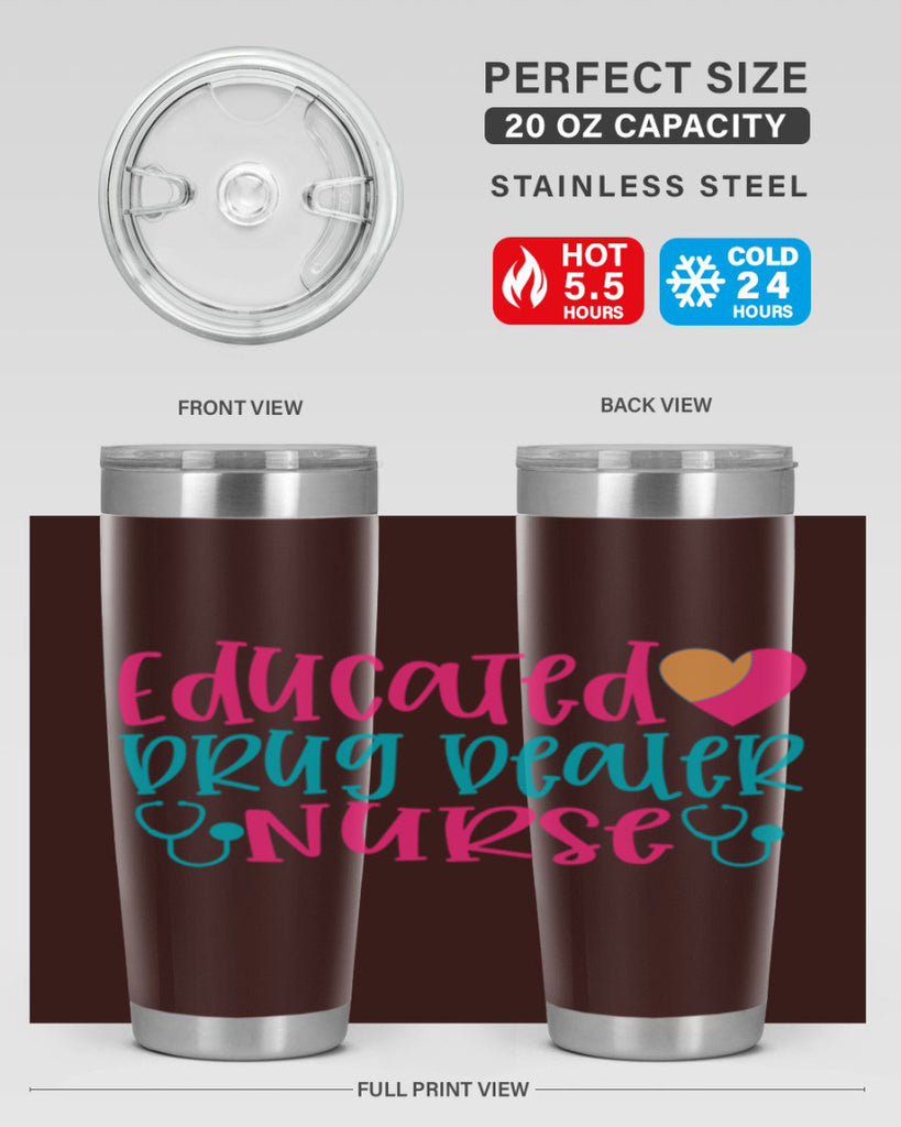 educted drug bealer nurse Style Style 194#- nurse- tumbler