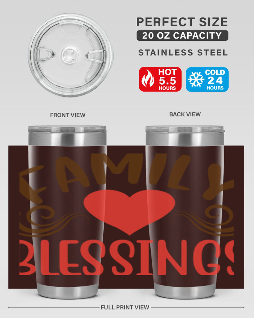family blessings 169#- fall- Tumbler