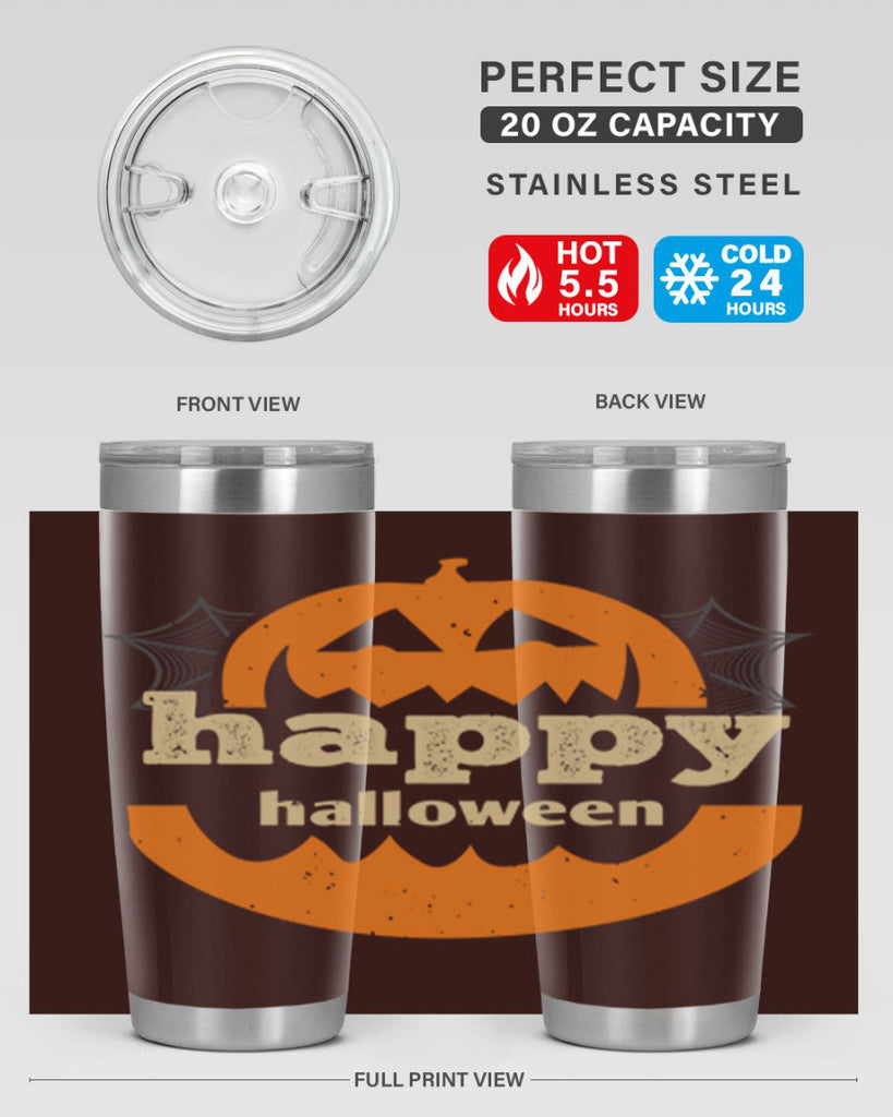 happy halloween 153#- halloween- Tumbler