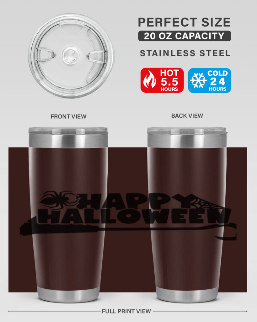 happy halloween 66#- halloween- Tumbler