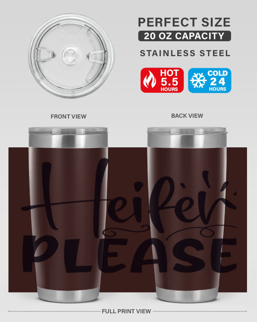 heifer please 91#- kitchen- Tumbler