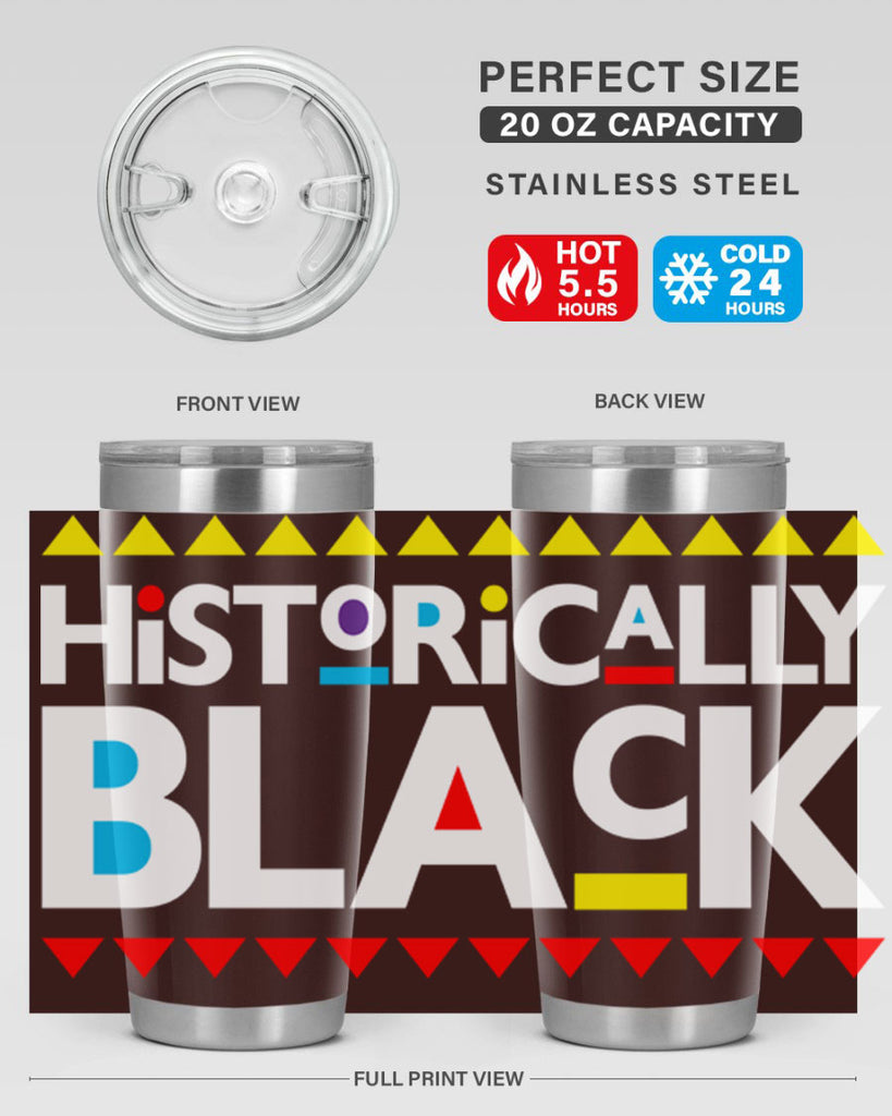 historically black 127#- black words phrases- Cotton Tank
