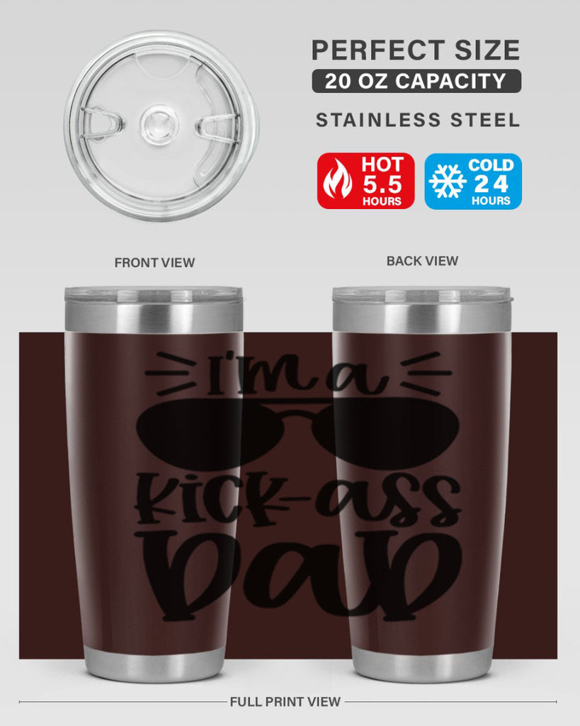 im a kickass dad 35#- fathers day- Tumbler