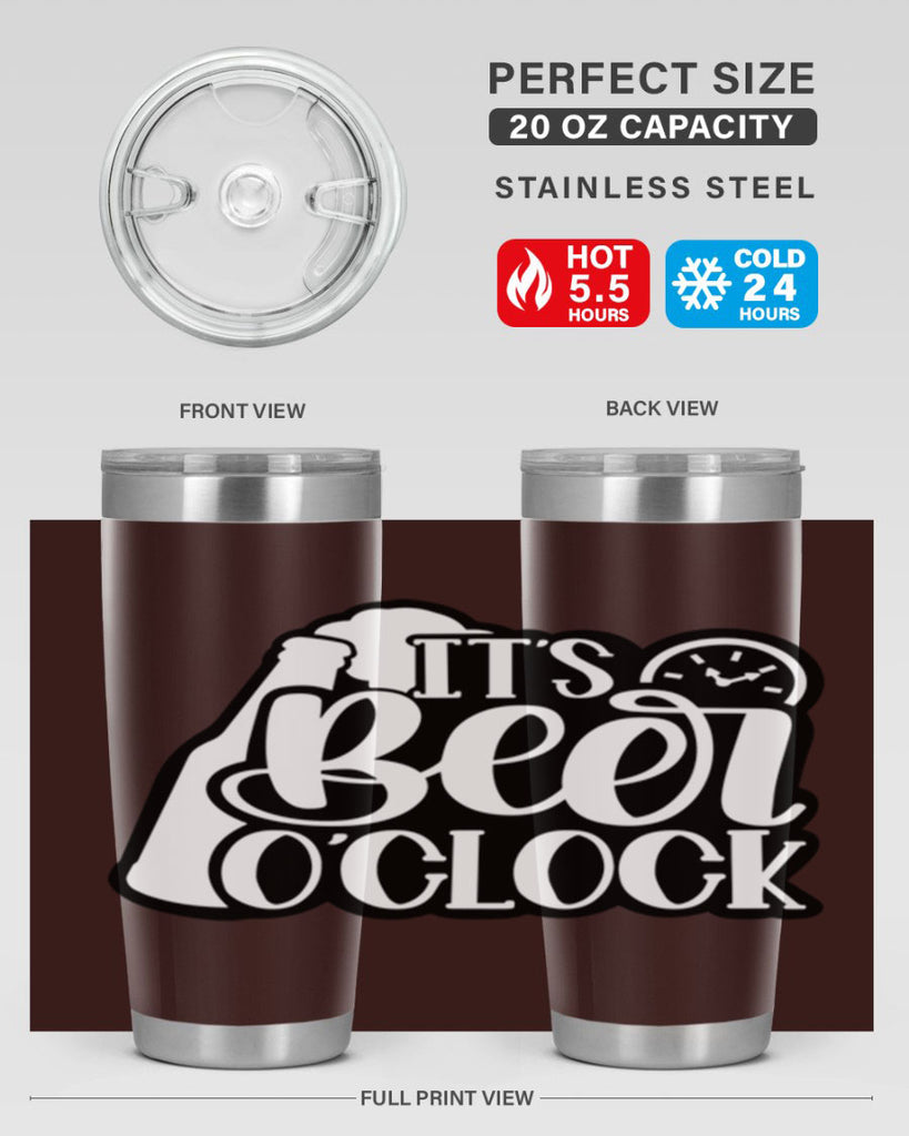 its beer oclock 31#- beer- Tumbler