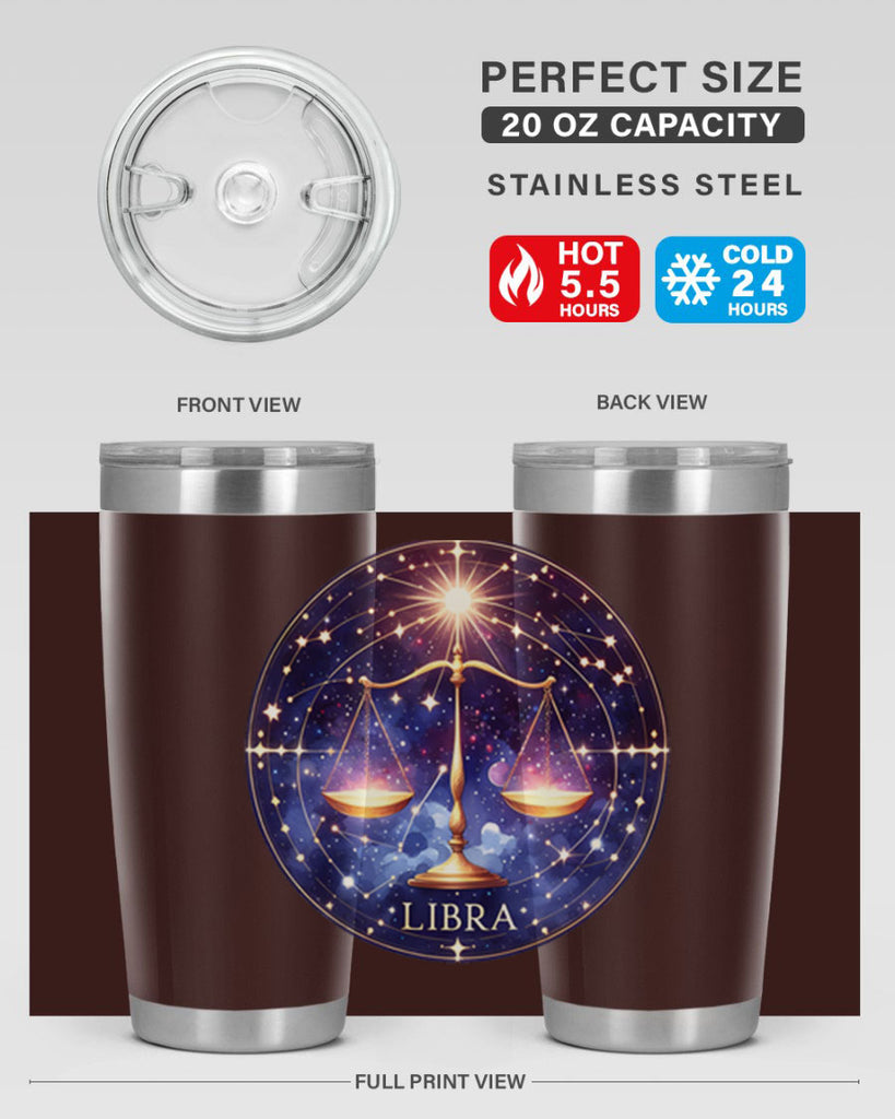 libra 341#- zodiac- Tumbler