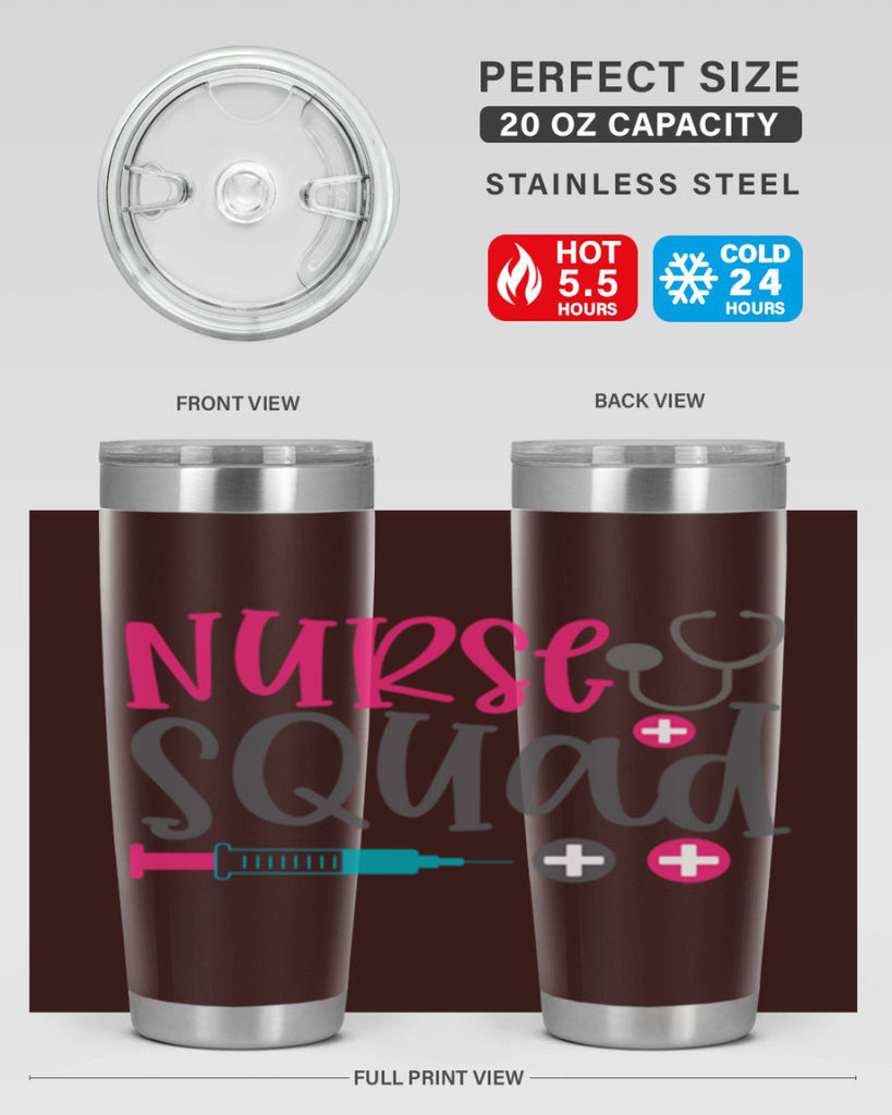 nurse squad Style 373#- nurse- tumbler