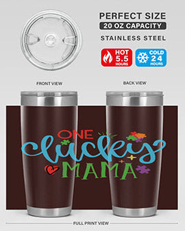 one lucky mama Style 33#- autism- Tumbler
