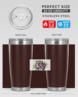 owl 14#- owl- Tumblers