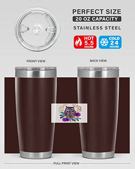 owl 17#- owl- Tumblers
