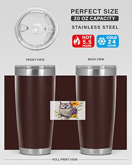owl 4#- owl- Tumblers