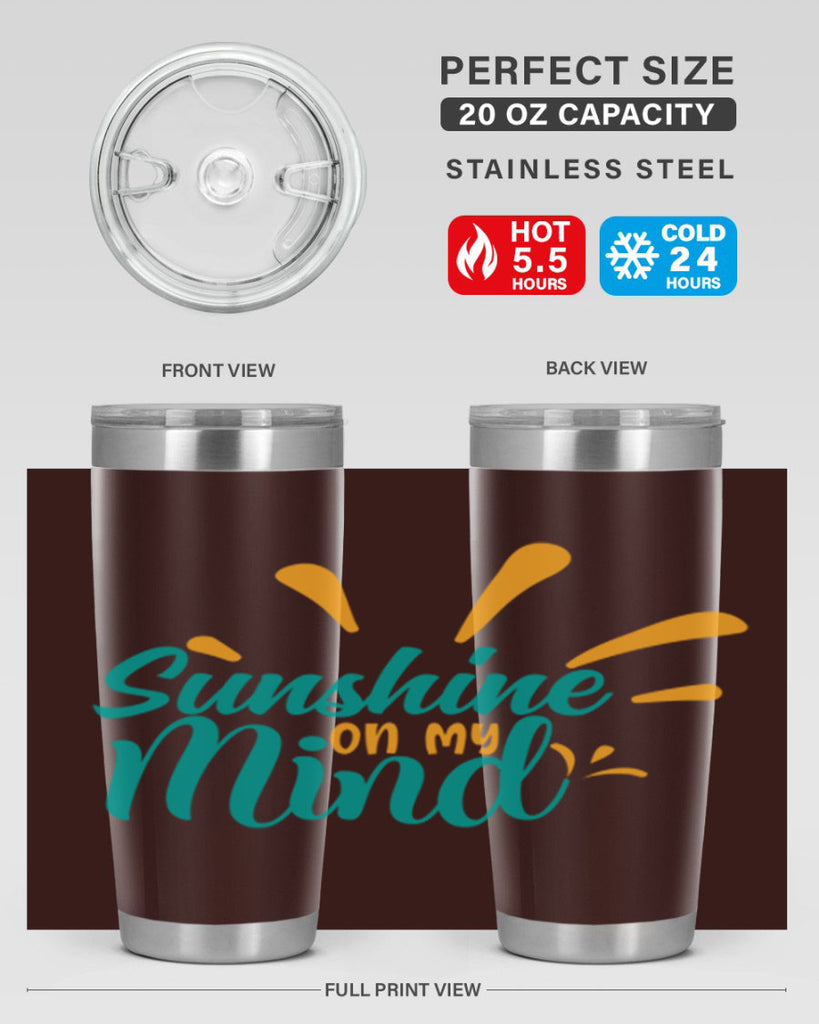 sunshine on my mind Style 74#- summer- Tumbler
