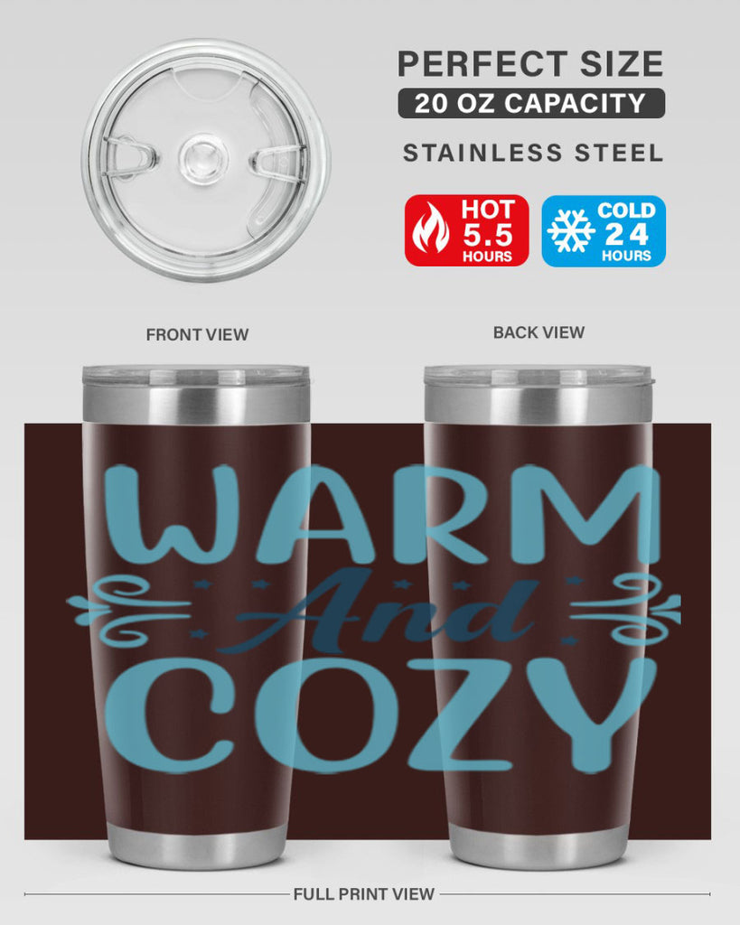warm and cozy 444#- winter- Tumbler