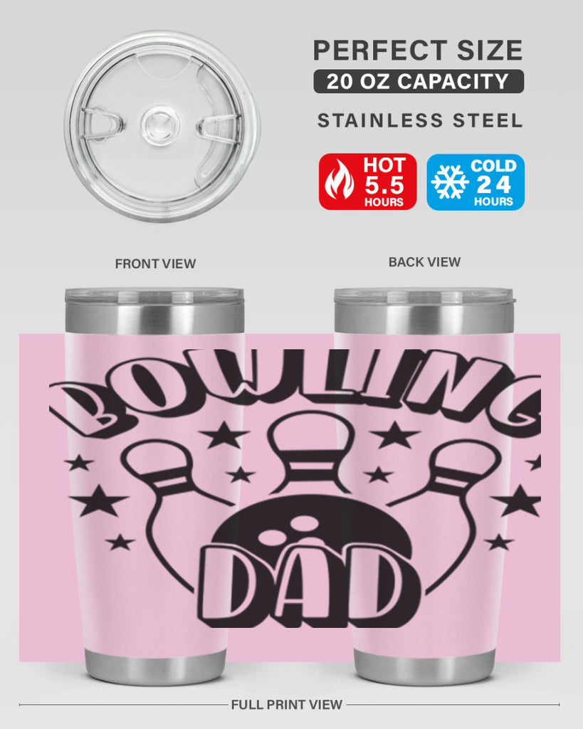 Bowling dad 1406#- bowlig- Tumbler