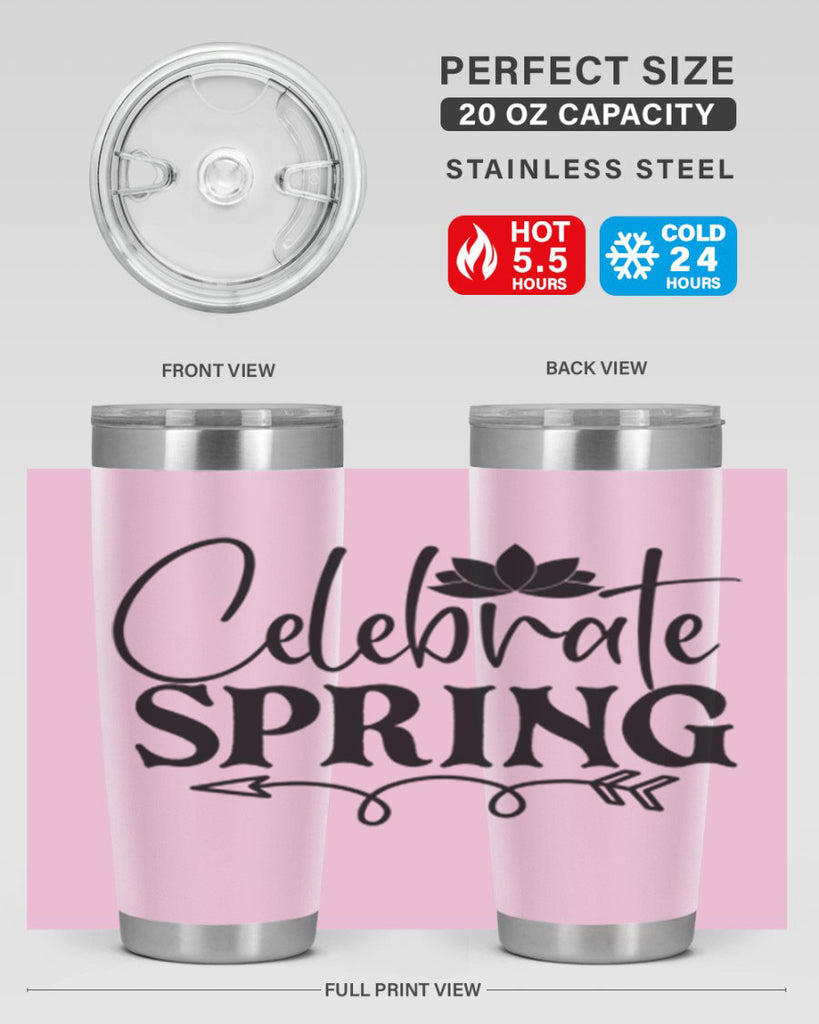 Celebrate spring 2#- spring- Tumbler