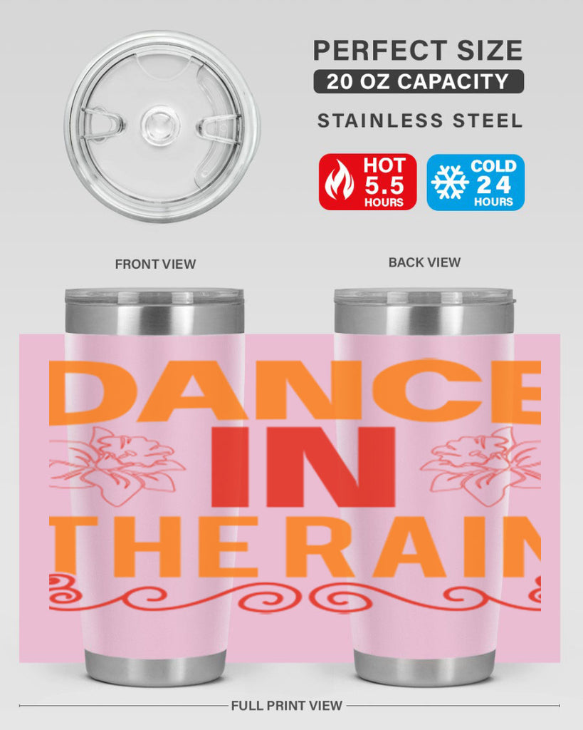 Dance in the rain 117#- spring- Tumbler