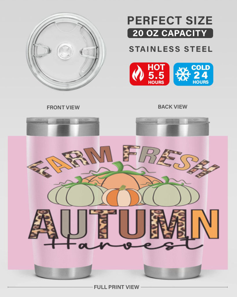 Farm fresh Autumn Harvest 170#- fall- Tumbler
