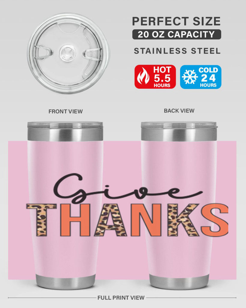 Give thanks 194#- fall- Tumbler