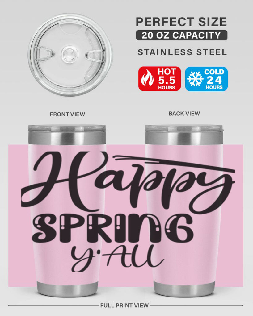 HAPPY SPRING YALL  179#- spring- Tumbler