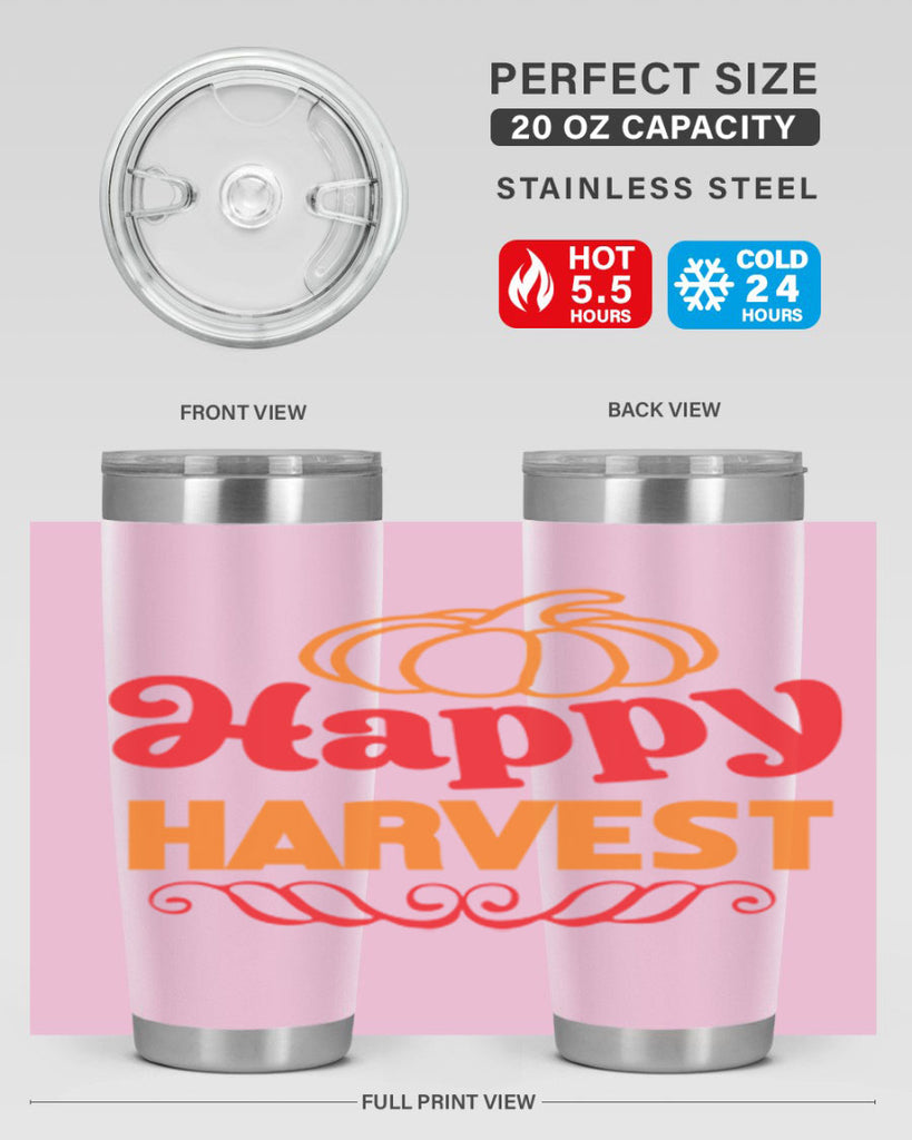 HappyHarvest 256#- fall- Tumbler