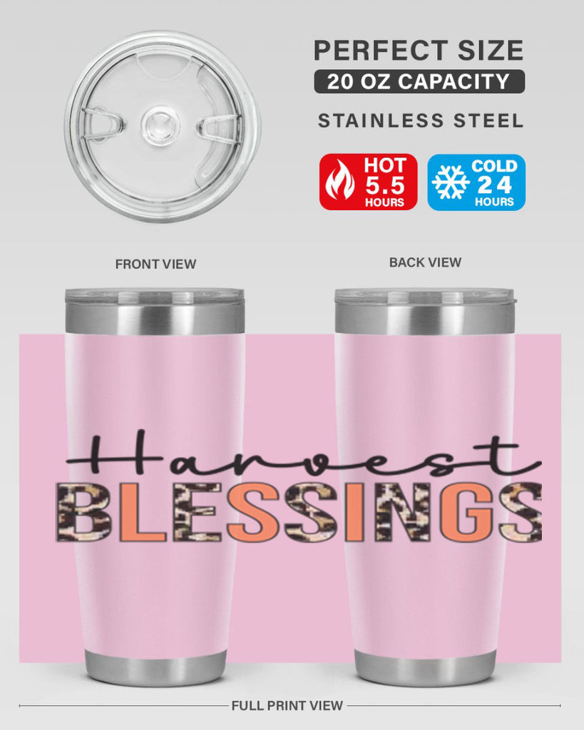 Harvest blessings 263#- fall- Tumbler