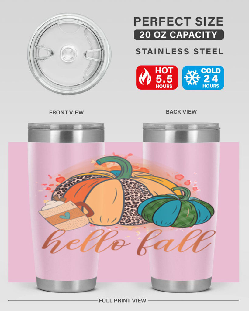 Hello Fall 282#- fall- Tumbler