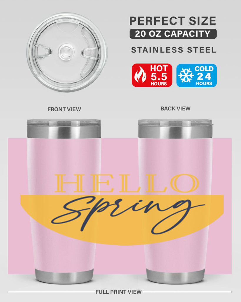 Hello Spring basic188#- spring- Tumbler