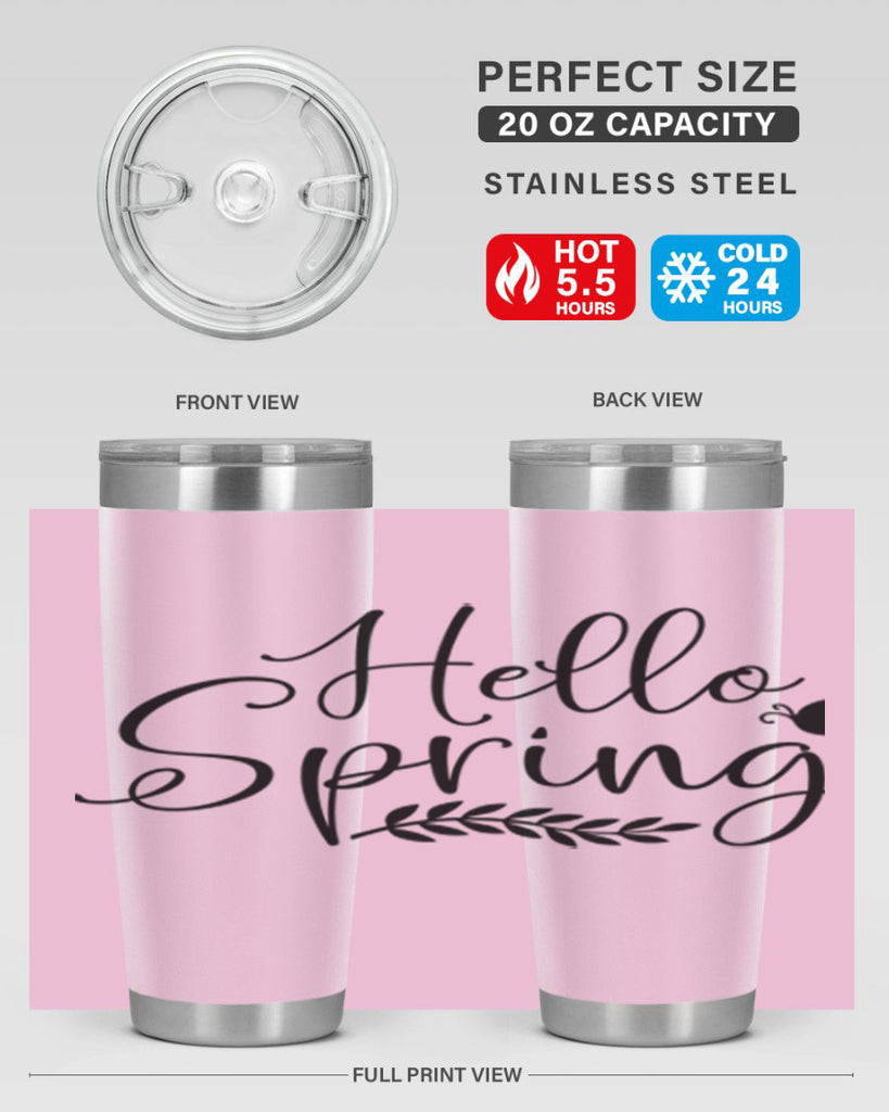 Hello spring design  222#- spring- Tumbler