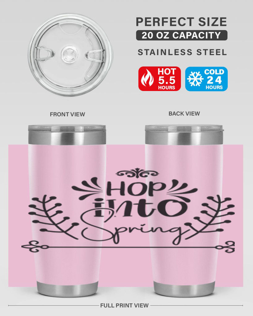 Hop into Spring 248#- spring- Tumbler