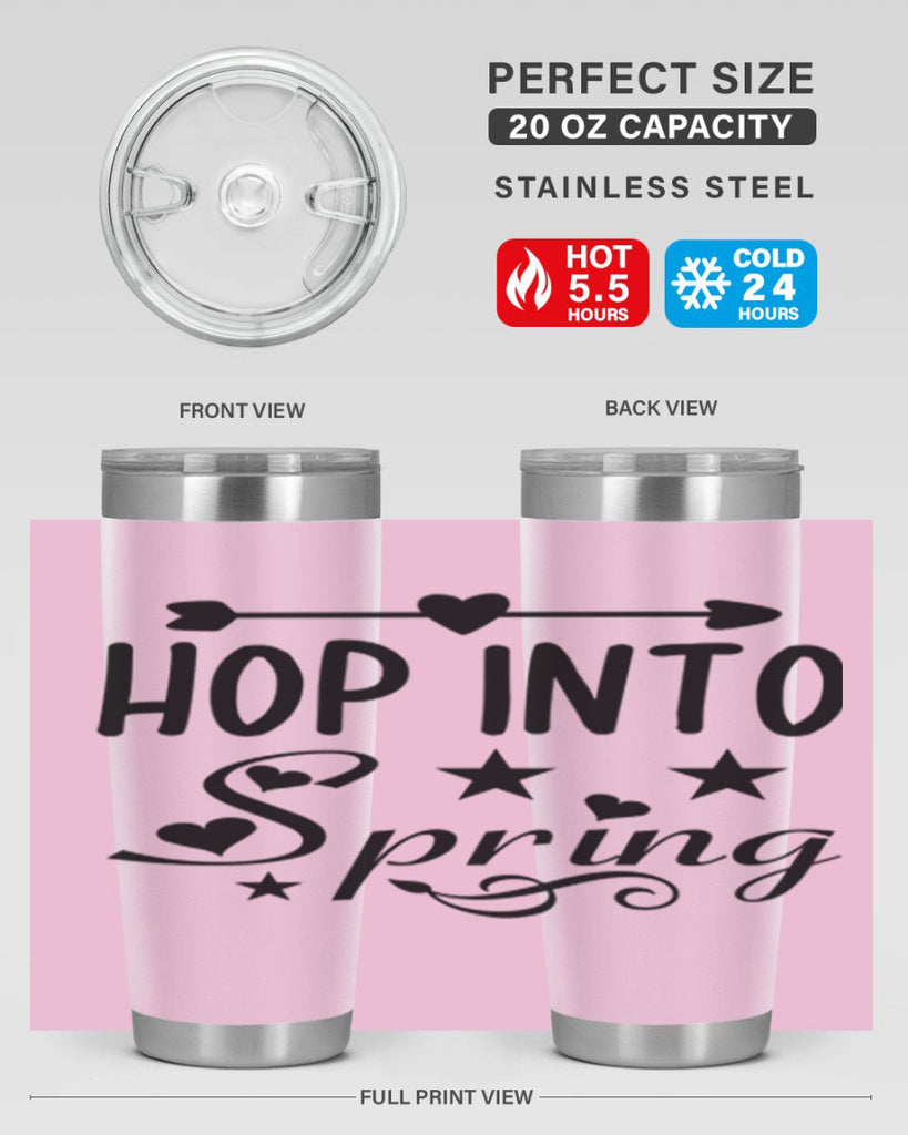 Hop into Spring 249#- spring- Tumbler
