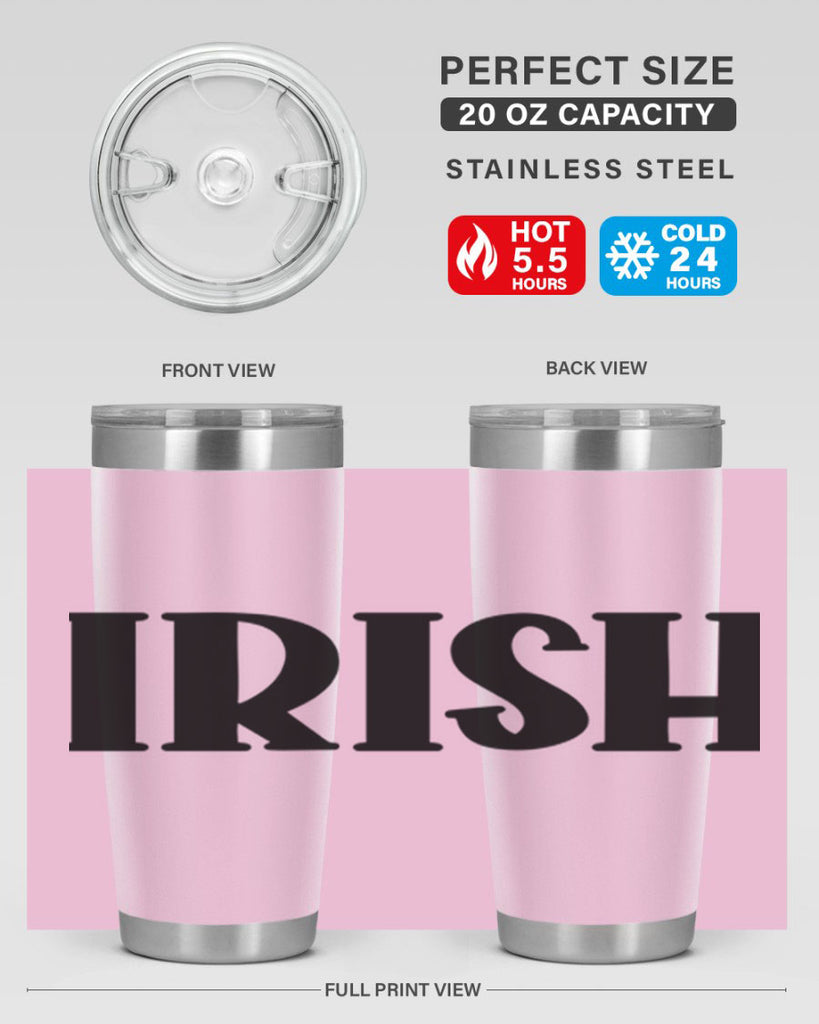 Irish Style 77#- St Patricks Day- Tumbler