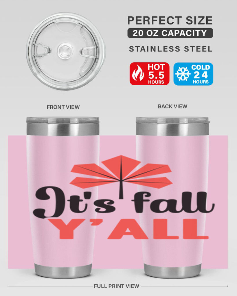 Its fall yall 373#- fall- Tumbler