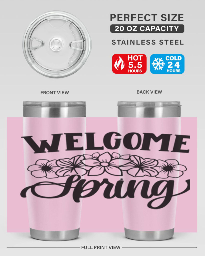 PNG_Welcome Spring396#- spring- Tumbler