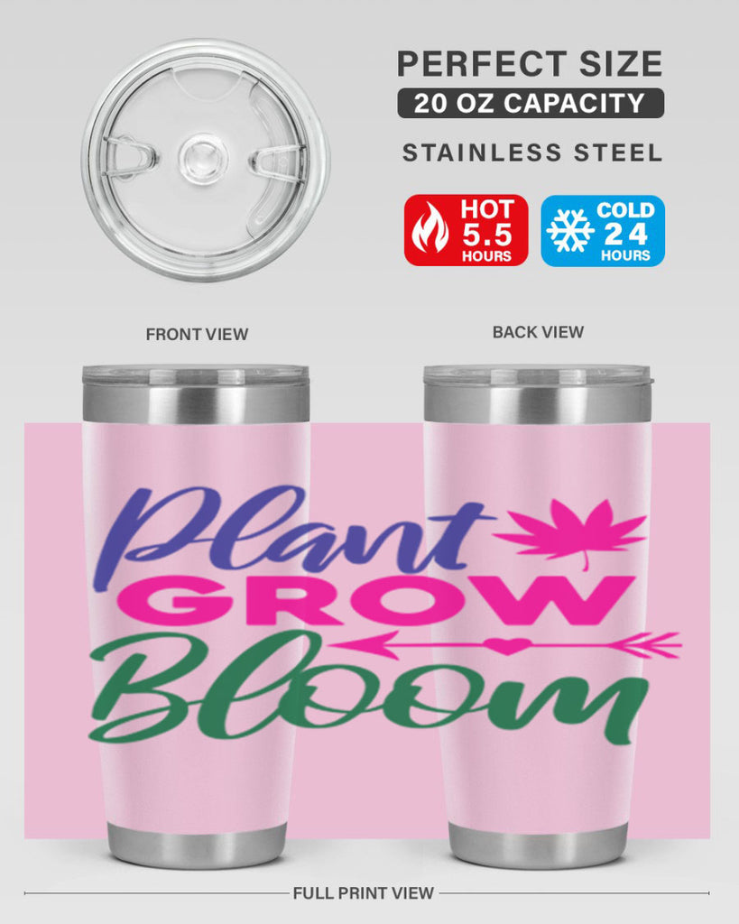 Plant Grow Bloom 389#- spring- Tumbler