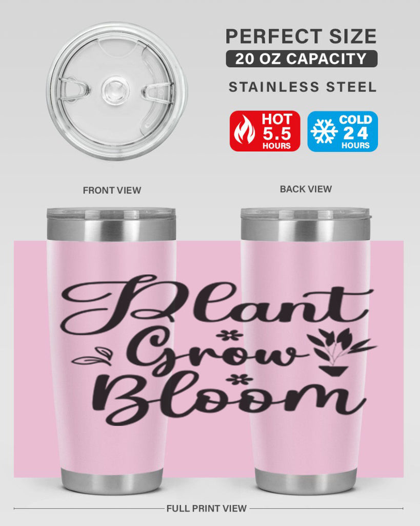 Plant Grow Bloom 391#- spring- Tumbler