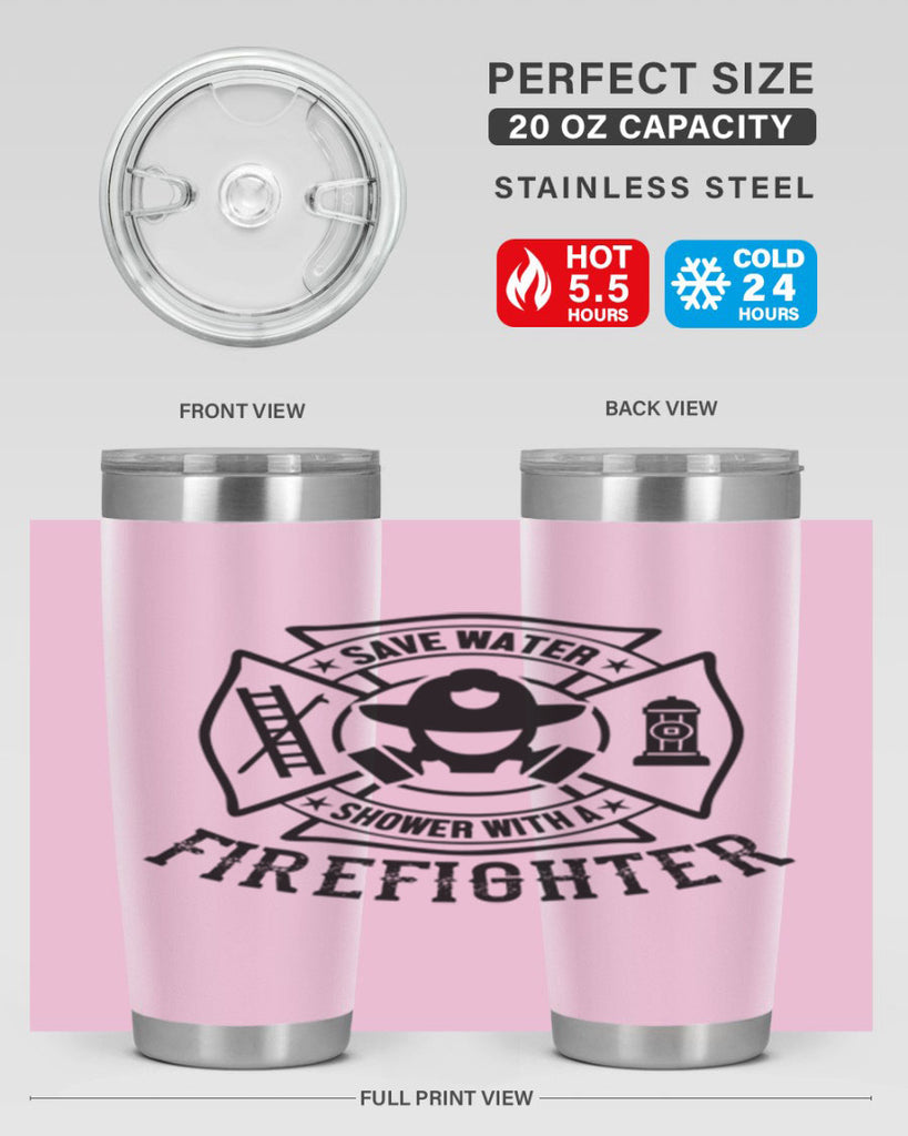 Save water Style 34#- fire fighter- tumbler