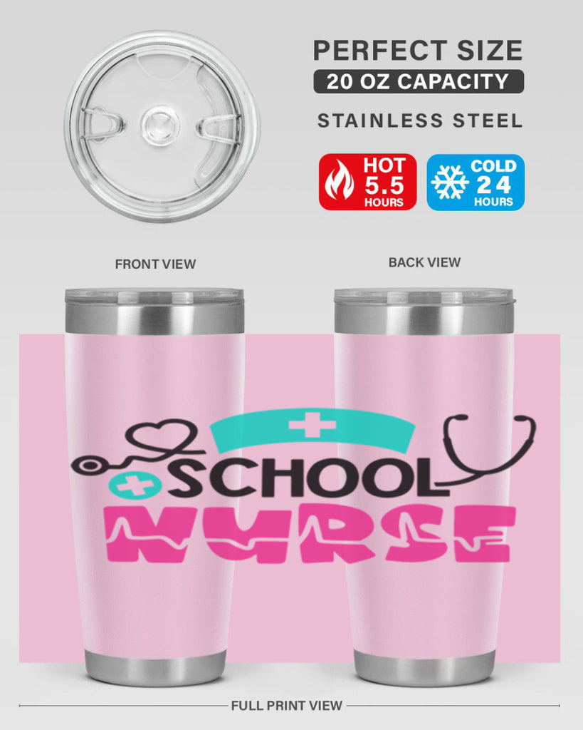 School Nurse Style Style 50#- nurse- tumbler