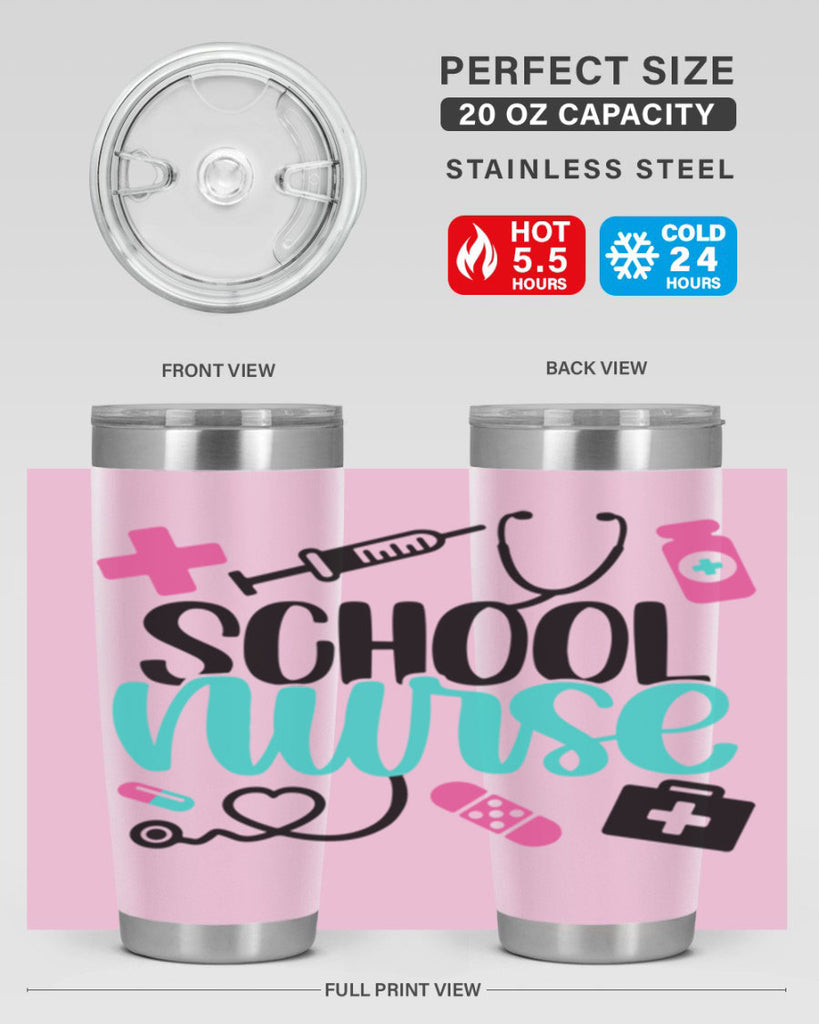 School Nurse Style Style 51#- nurse- tumbler