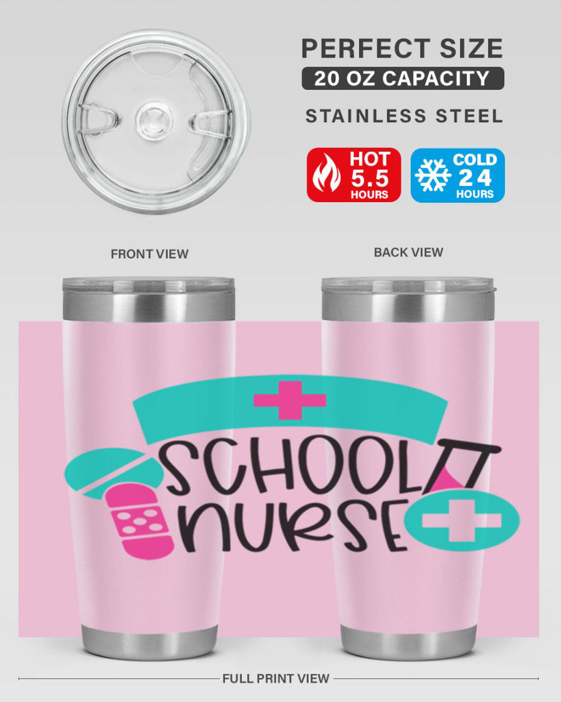 School Nurse Style Style 52#- nurse- tumbler