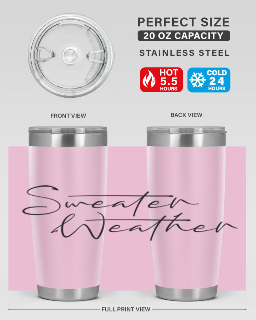 Sweater Weather 580#- fall- Tumbler