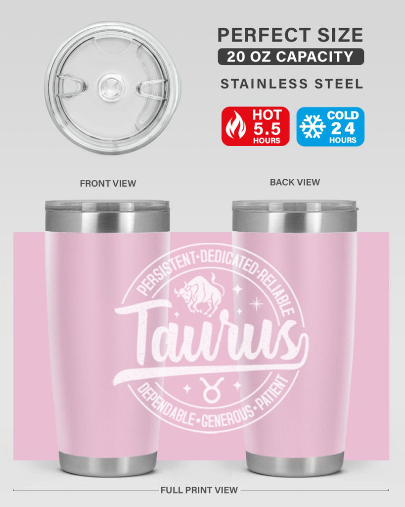 Taurus 495#- zodiac- Tumbler