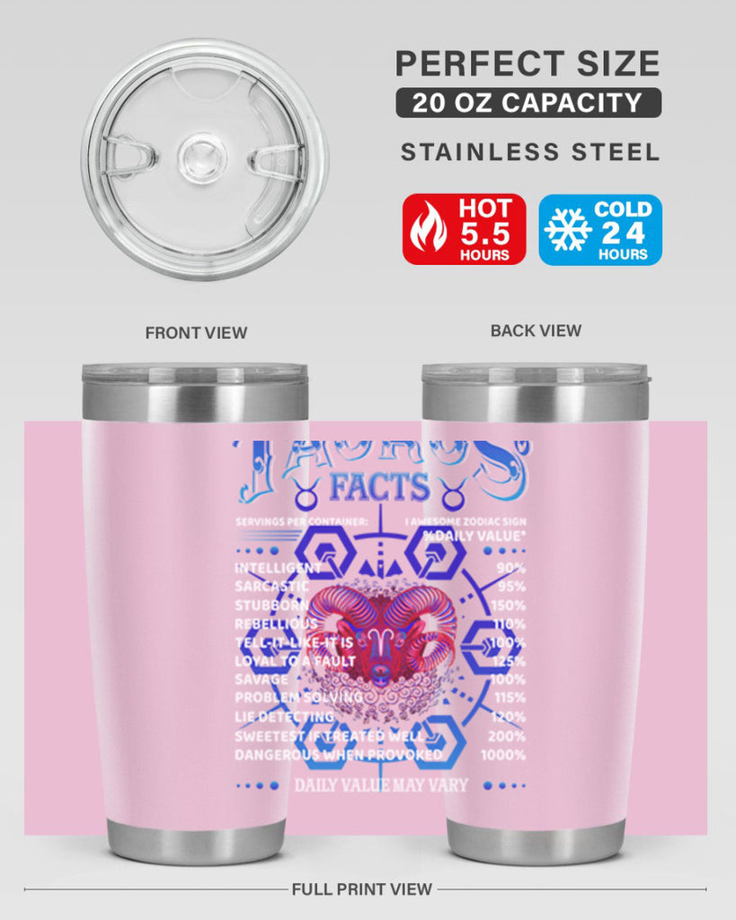 Taurus 496#- zodiac- Tumbler