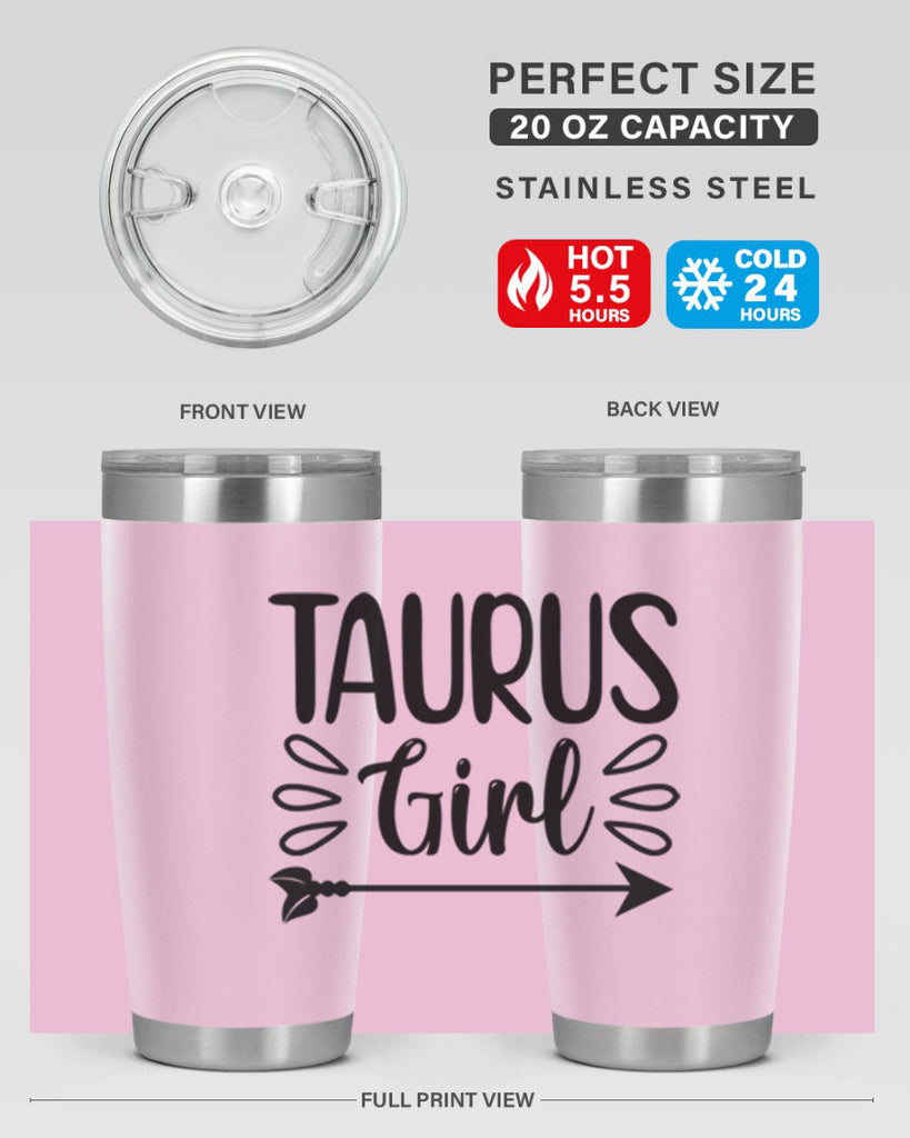 Taurus girl 500#- zodiac- Tumbler